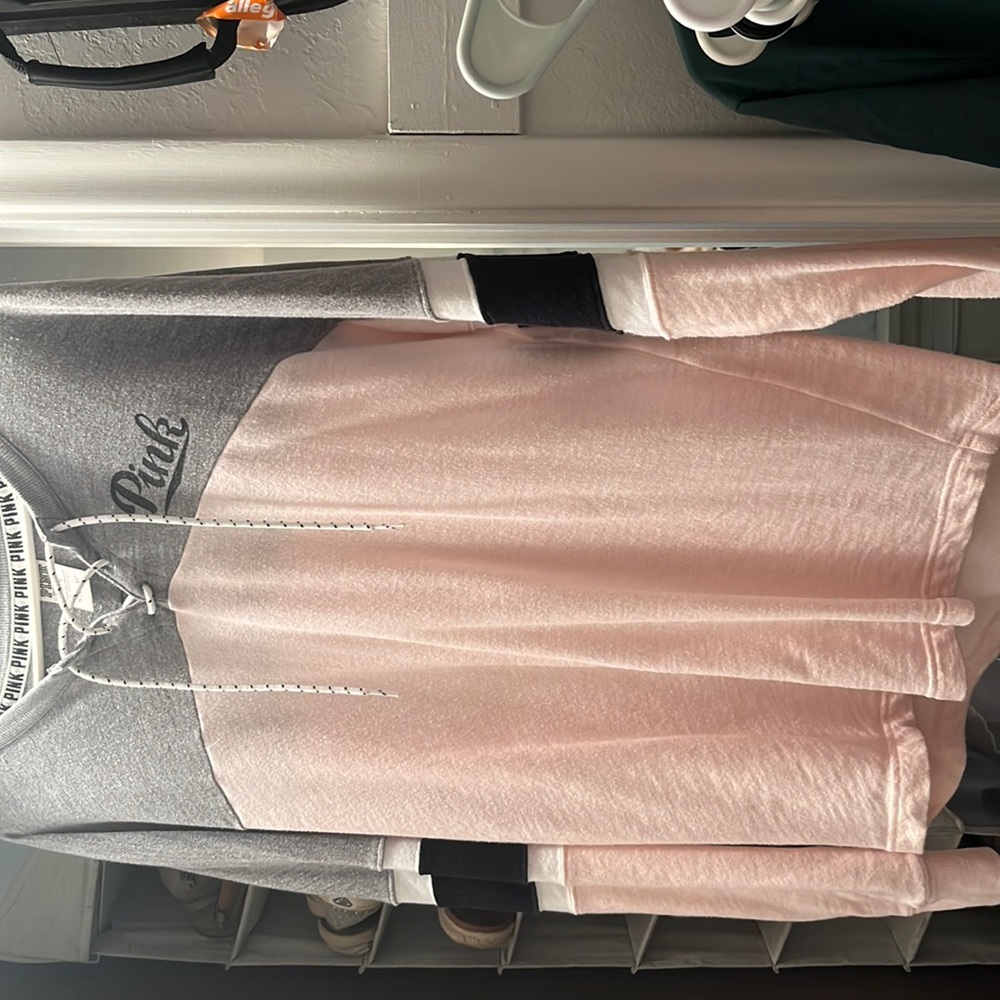 Pink long sleeve sweater. Size medium